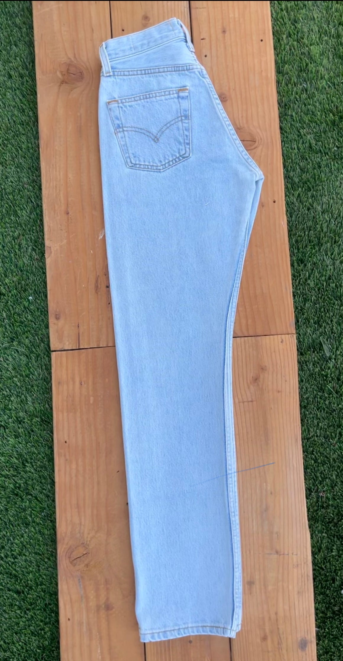 W24 501 Vintage Levi's Plain Jean