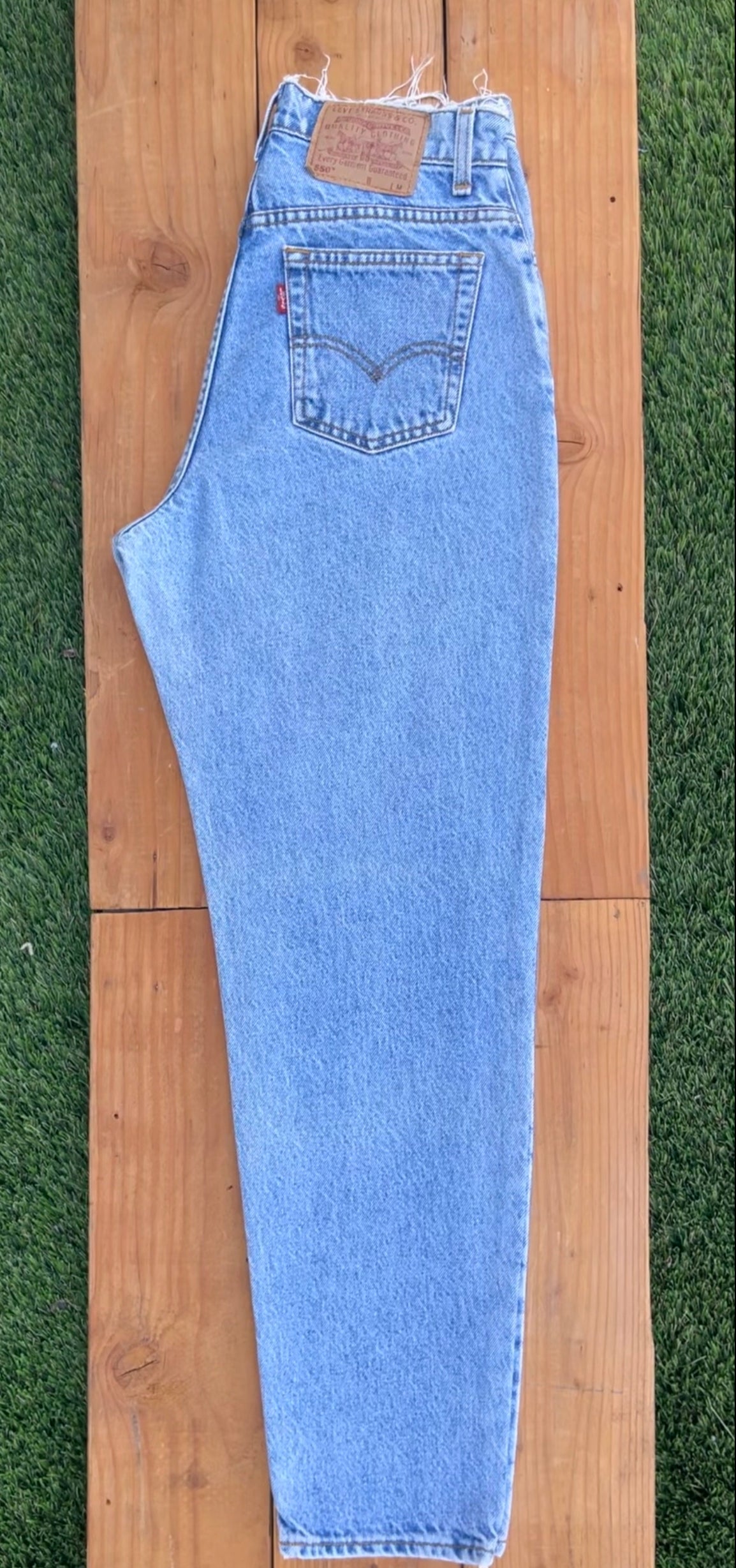 W30 550 Vintage Levi's Plain Jean