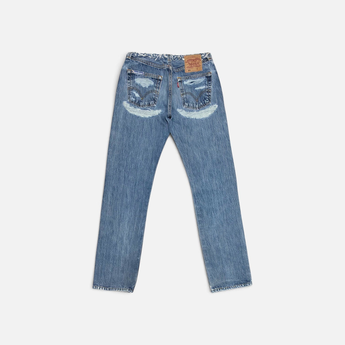 W29 501 Low Vintage Levi's Butt Rip Jean