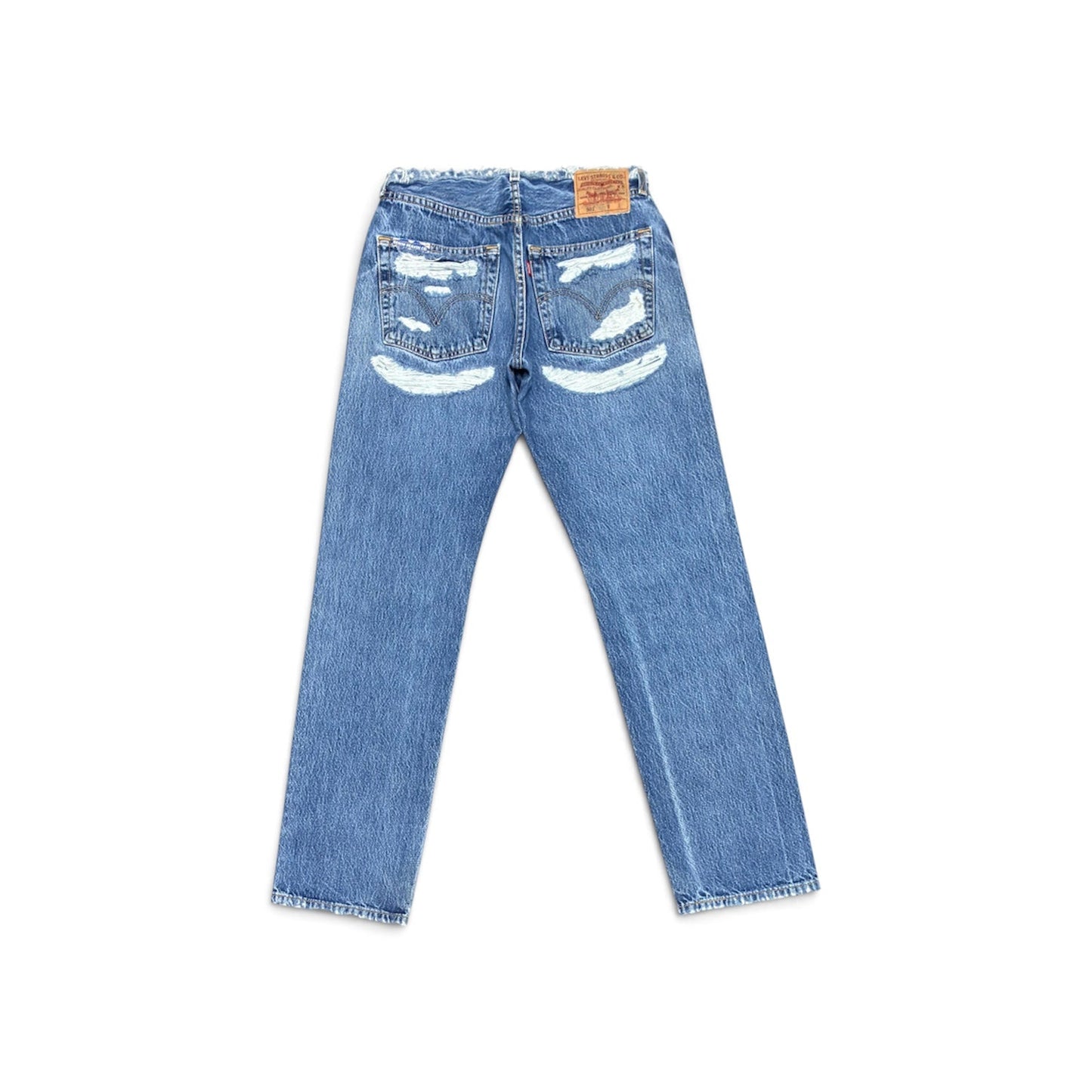 NEW- W30 501 Vintage Levi's Butt Rip Jean