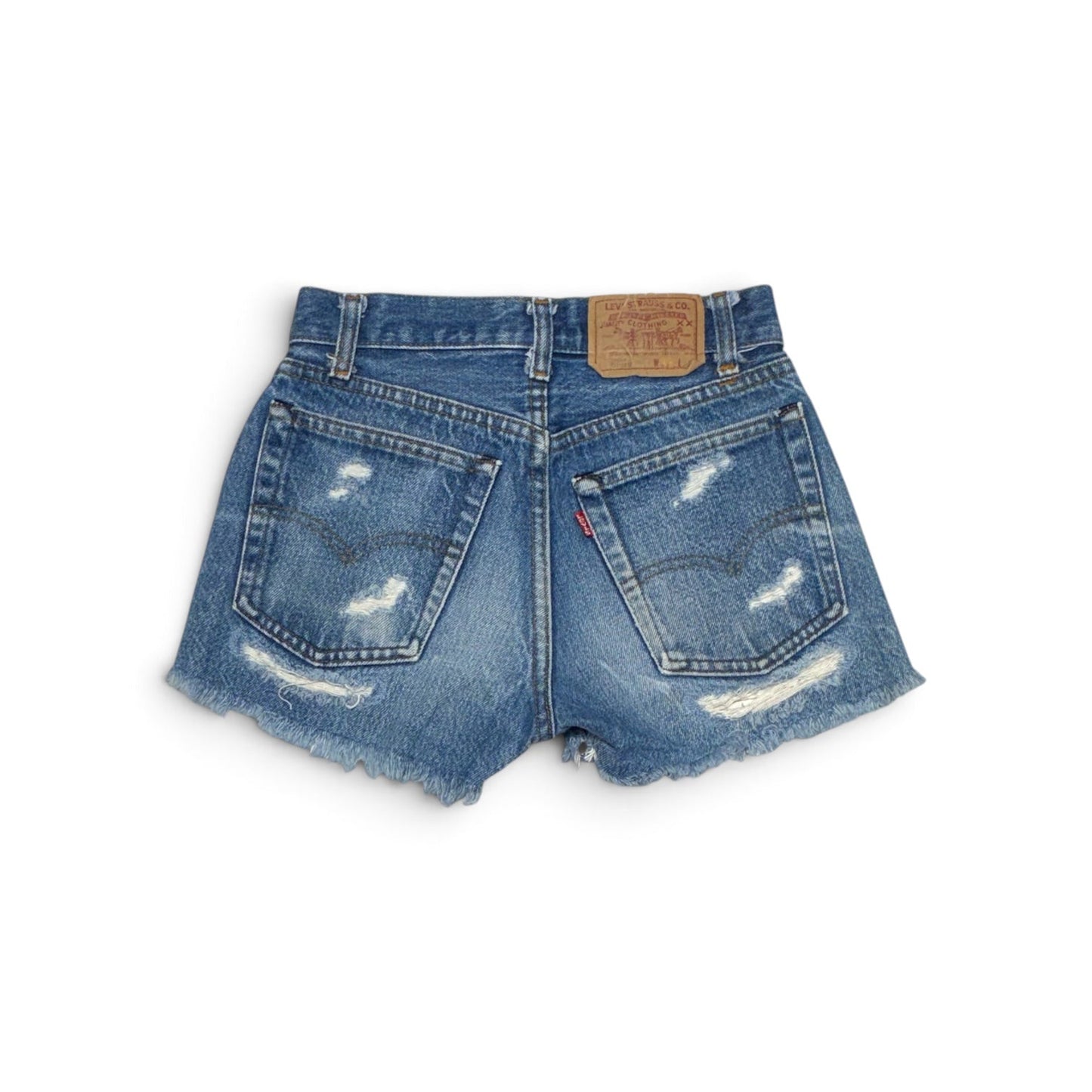W23 501 Vintage Levi's Butt Rip Short