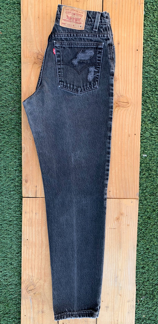 W28 550 Black Vintage Levi's Jean