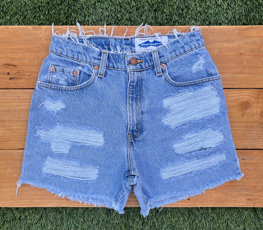 W27 512 Vintage Levi's Butt Rip Short