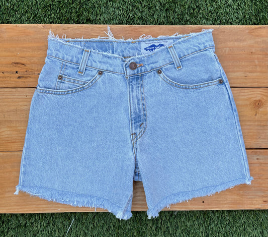 W28 1970s Vintage Levi's Plain Short
