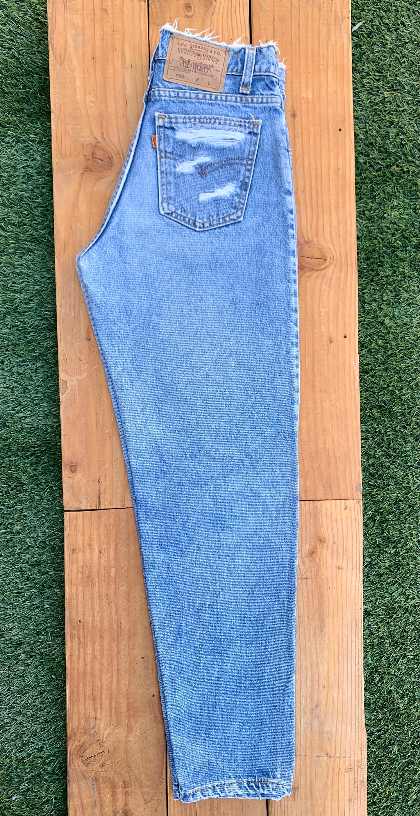 W28 1970s Vintage Levi's Jean