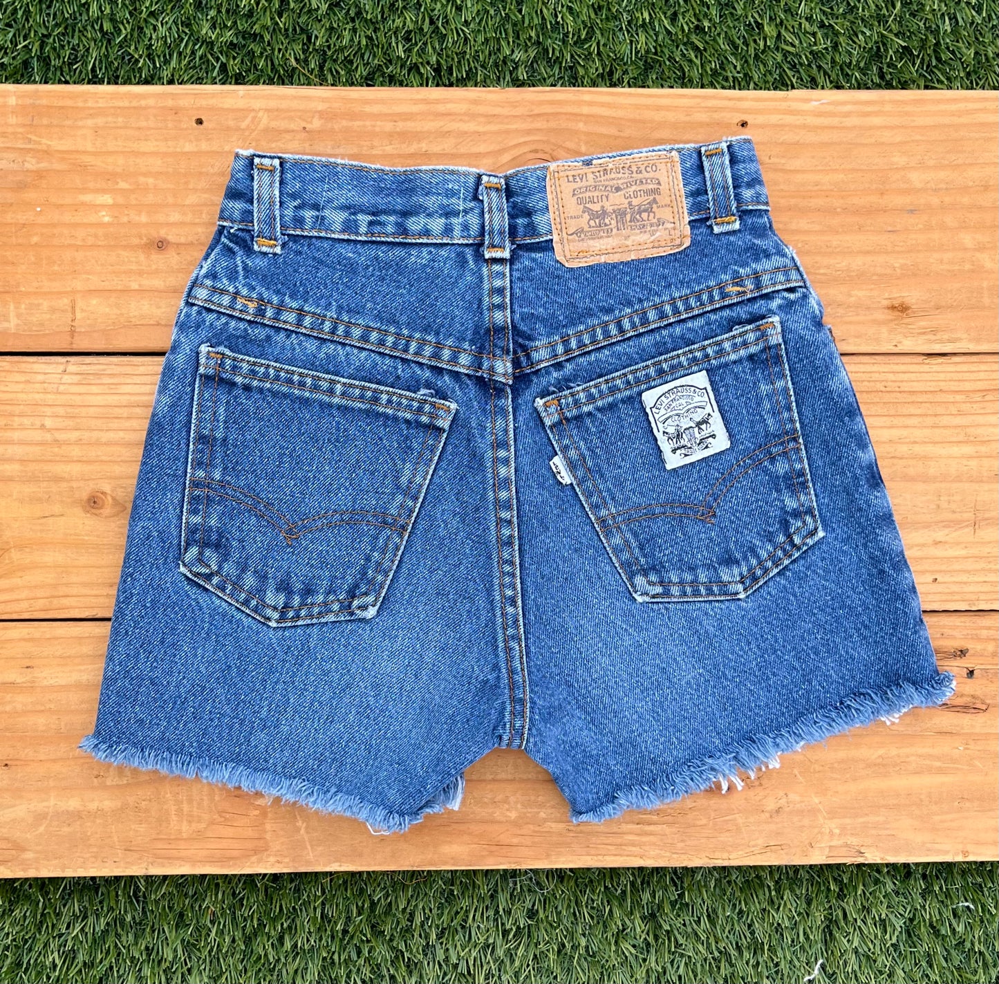 W22 Vintage Levi's Plain Short
