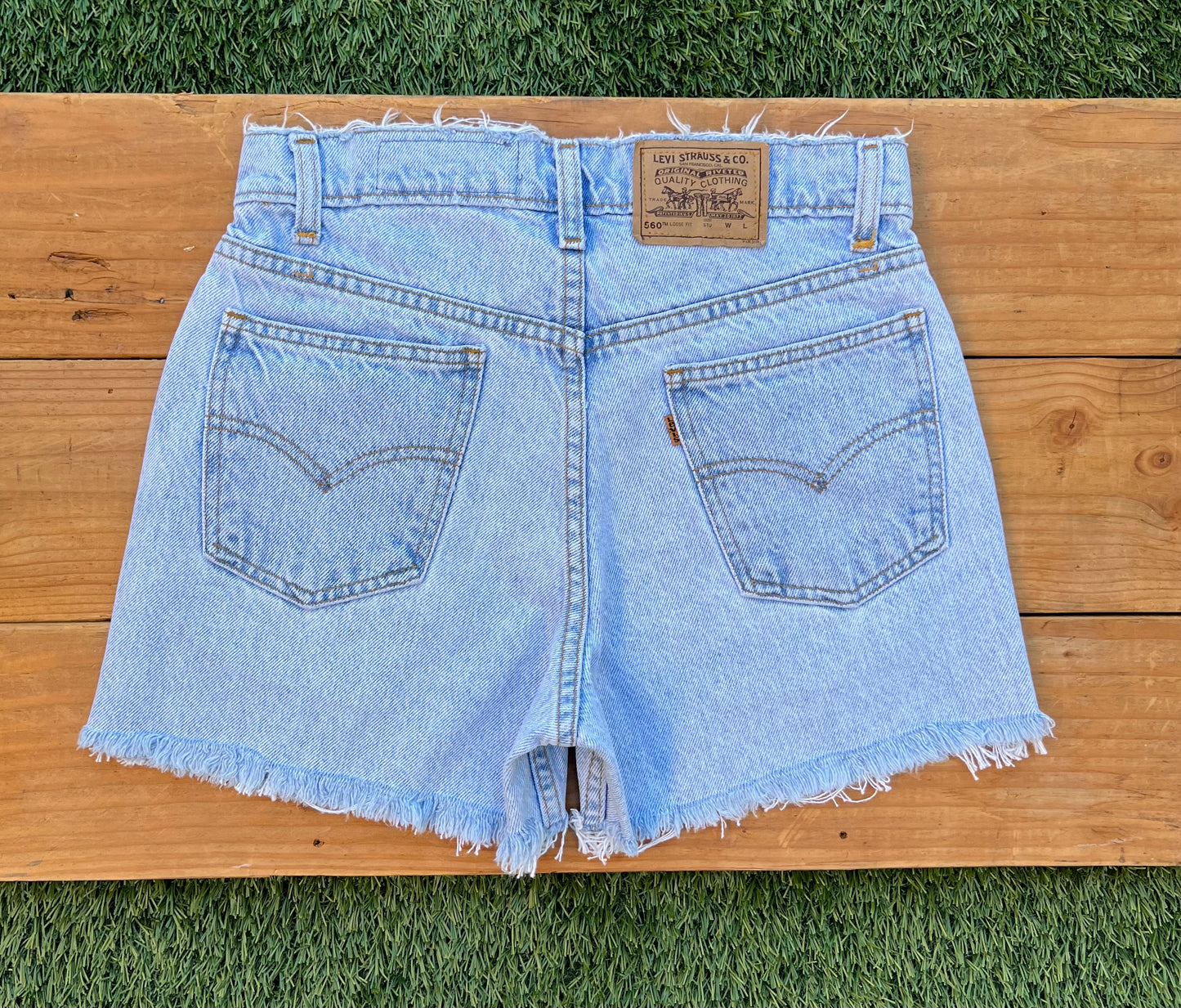 W26 560 Vintage Levi's Plain Shorts