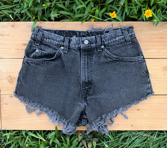 W31 1970s Vintage Levi's Black Short