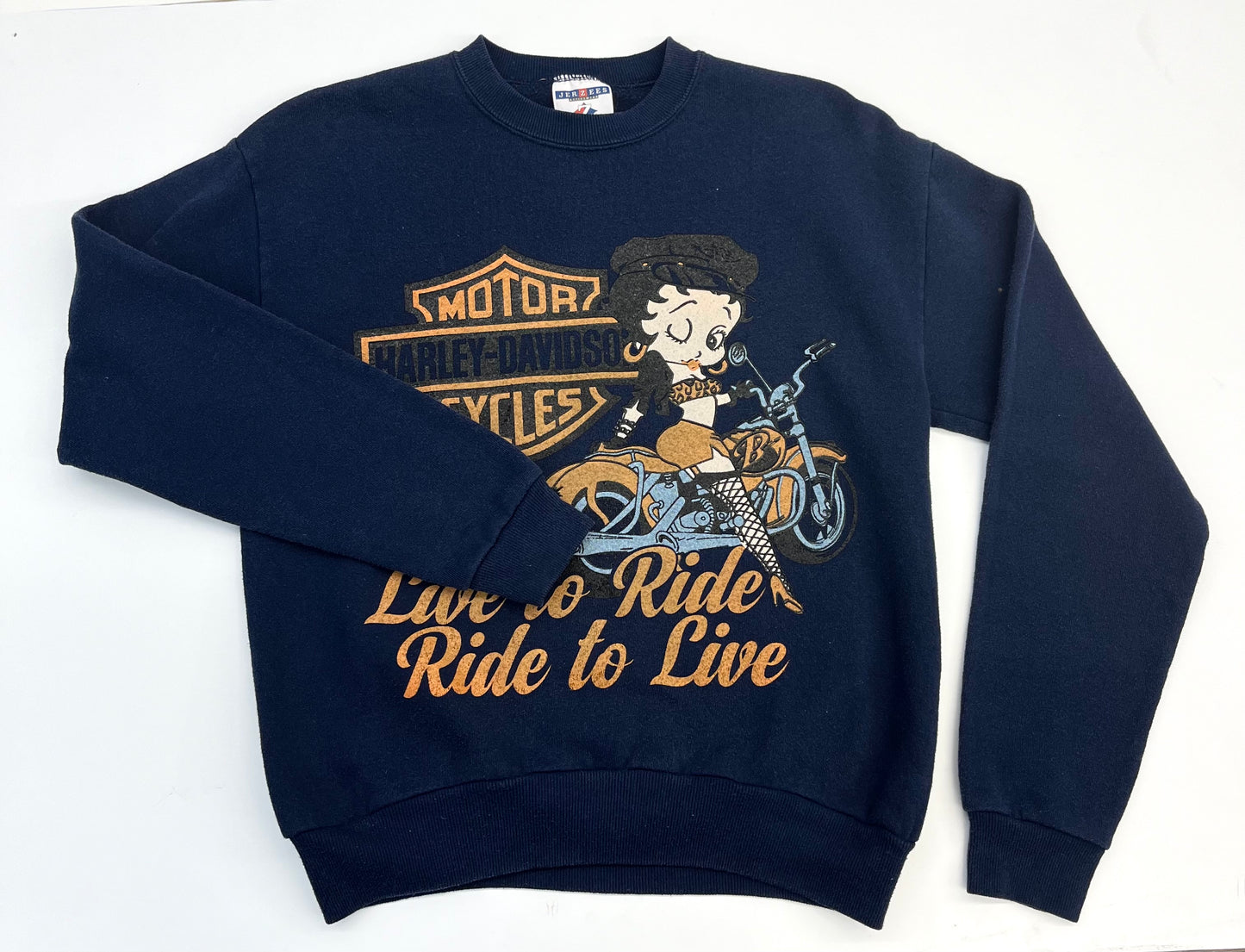 Harley Davidson x Betty Boop sweater