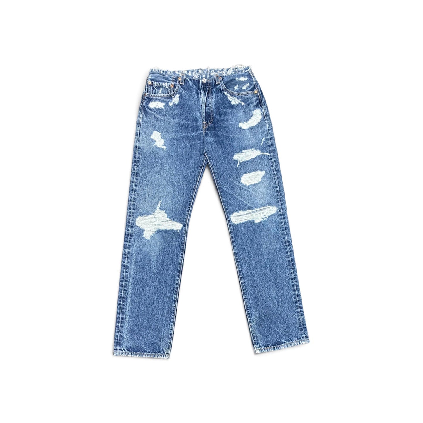 NEW-  W30 501 Vintage Levi's Butt Rip Jean