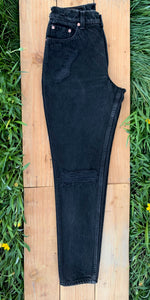 W30 Black Vintage Levi's Butt Rip Jean