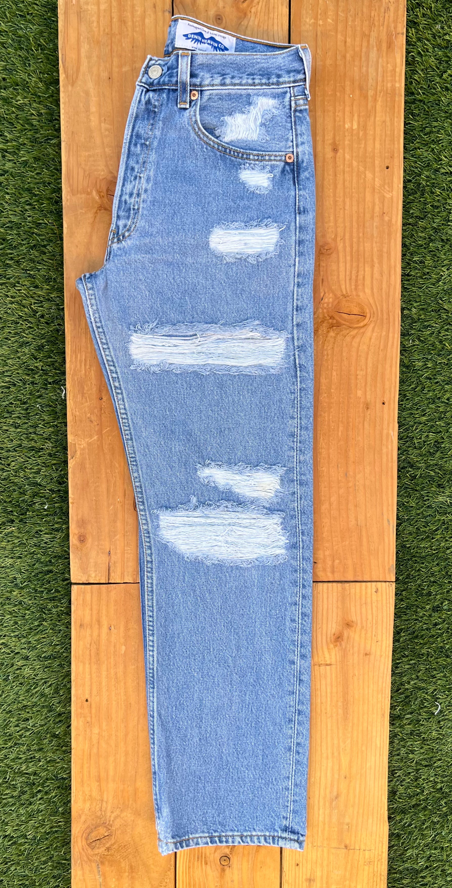 W30 501 Vintage Levi's Butt Rip Jean